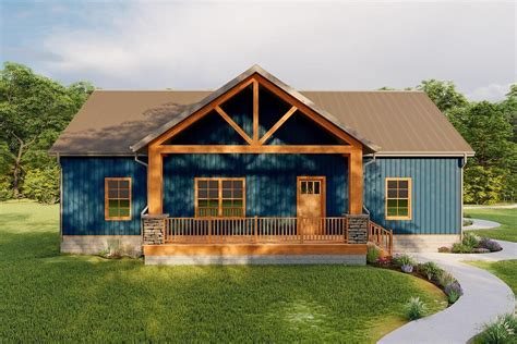 3 bed 2 bath metal house plans|barn house plans.